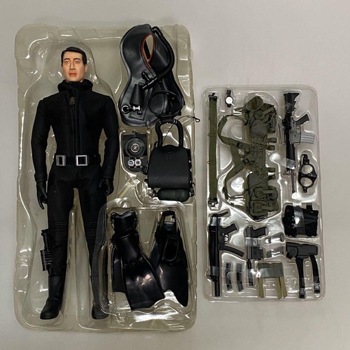 [DR-00001] 全新 絶版 無外盒 散貨 Dragon 龍記 1:6 HK police SDU 香港警察水鬼隊
