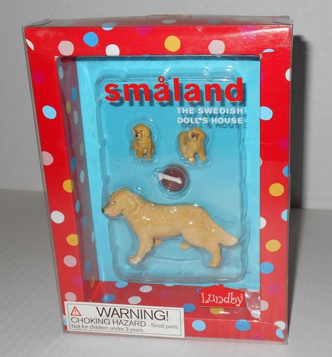 [LU-080392] Lundby Smaland 犬家族 #8039