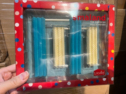 [LU-040358] Lundby Smaland 2 Curtains for Dollhouse