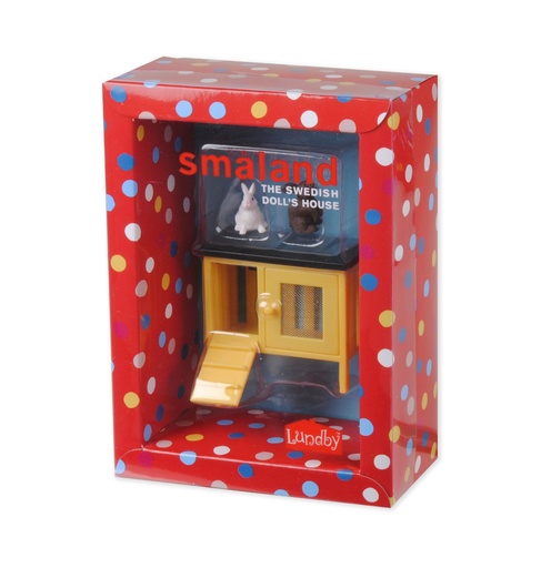 [LU-080415] Lundby Smaland 2 隻兔子和籠 #8041