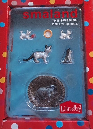 [NU-080422] Lundby Smaland Cat Family