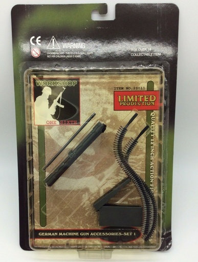 [HB-200113] 1/6 Scale Yellow Submarine Workshop #20011 German Machine Gun Accessories Set 1