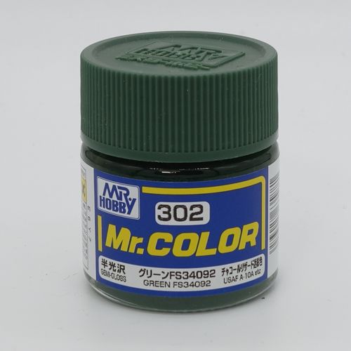[MR-635881] GSI Mr.Hobby Mr.Color C302 Green FS34092 10ml