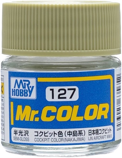 [MR-458473] GSI Mr.Hobby Mr.Color C127 Cockpit Color (Nakajima) Semi-Gloss 10ml