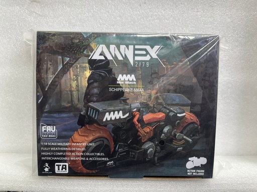 [TA-211783] 酸雨戰爭 ACID RAIN x AAAA like Black x ANNEX 2179 FAV-BS03 1/18 Schipperke MK4A