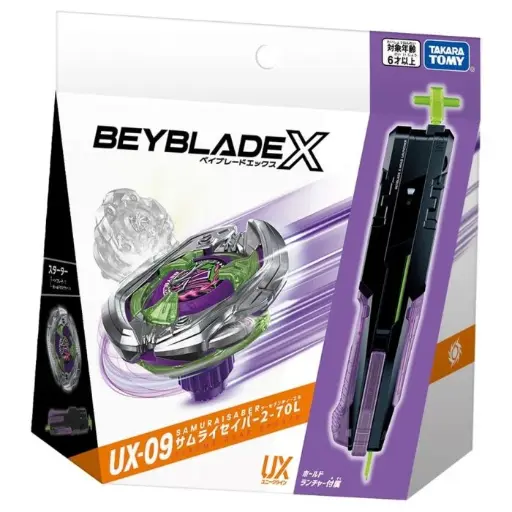 [TT-939535] Takara Tomy Beyblade X - UX-09 Samurai Saber 2-70L (Startdash Starer)