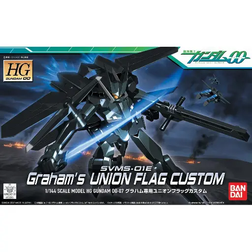 [BA-606402] HG 1/144 Grahams Union Flag Custom "Mobile Suit Gundam 00"